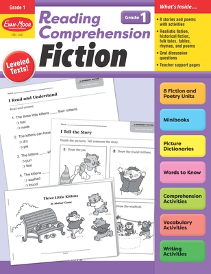 Reading Comprehension: Fiction, Grade 1 Teacher Resource Cover Image