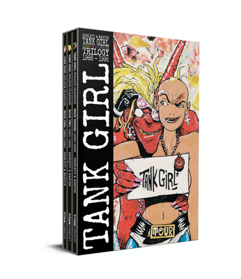 Tank Girl: Color Classics Trilogy (1988-1995) Boxed Set (Graphic Novel) By Alan Martin, Jamie Hewlett (Illustrator) Cover Image