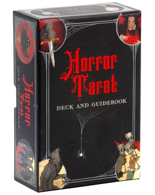 Horror Tarot Deck and Guidebook By Aria Gmitter, Abigail Larson (By (artist)), Minerva Siegel Cover Image