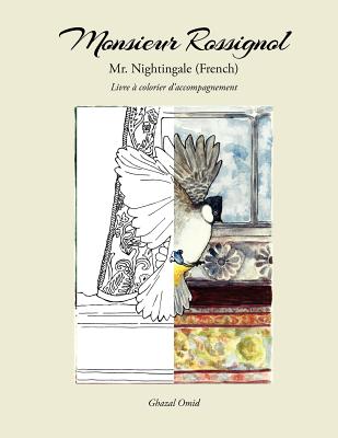 Mr. Nightingale (Companion Coloring Book - French Edition) Cover Image