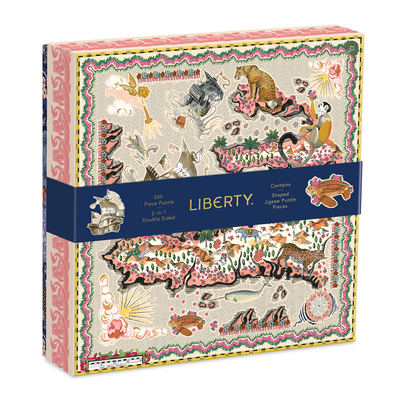 Liberty London Maxine 500 Piece Double Sided Puzzle with Shaped Pieces By Liberty London (Artist) Cover Image