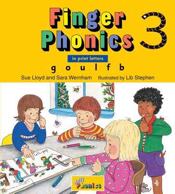 Finger Phonics Book 3: In Print Letters (American English Edition