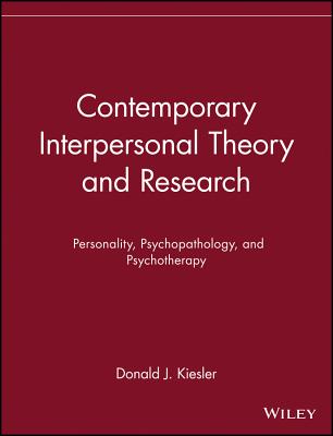 Contemporary Interpersonal Theory and Research: Personality, Psychopathology, and Psychotherapy Cover Image