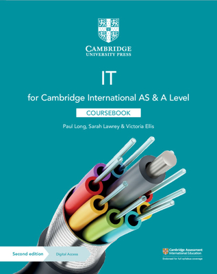 Cambridge International as & a Level It Coursebook with Digital Access (2 Years) Cover Image