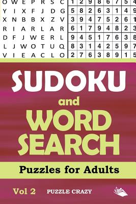 Sudoku and Word Search Puzzles for Adults Vol 2 By Puzzle Crazy Cover Image