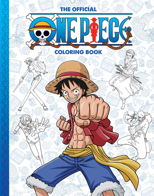 One Piece: The Official Coloring Book By Scholastic Cover Image
