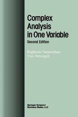 Complex Analysis in One Variable Cover Image