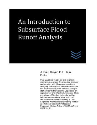 An Introduction to Subsurface Flood Runoff Analysis Cover Image