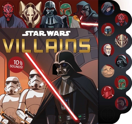 Star Wars: 10-Button Sounds: Villains (10-Button Sound Books) By Benjamin Harper Cover Image