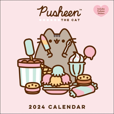Pusheen 2024 Wall Calendar By Claire Belton Cover Image