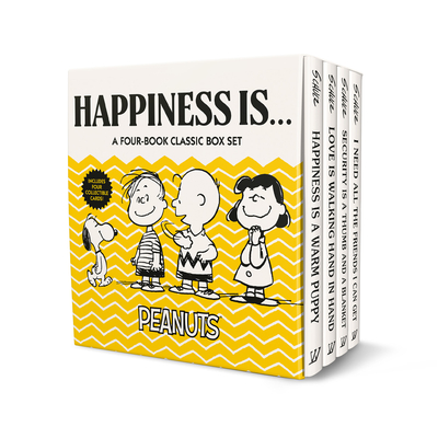 Happiness Is . . . a Four-Book Classic Box Set (Peanuts) By Charles M. Schulz Cover Image