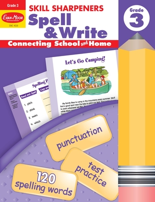 Skill Sharpeners Spell & Write Grade 3 (Skill Sharpeners: Spell & Write) Cover Image