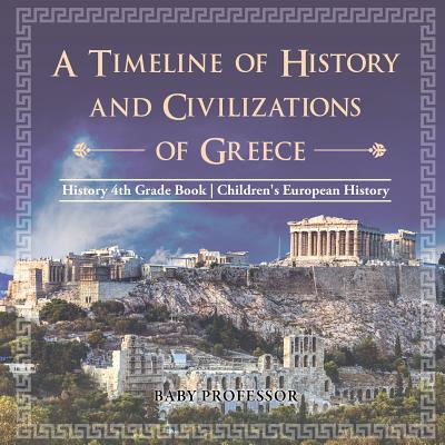 A Timeline of History and Civilizations of Greece - History 4th Grade Book Children's European History By Baby Professor Cover Image