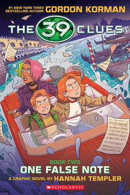 39 Clues: One False Note: A Graphic Novel (39 Clues Graphic Novel #2) (The 39 Clues) Cover Image