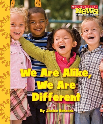 We Are Alike, We Are Different (Scholastic News Nonfiction Readers: We the  Kids) (Paperback)
