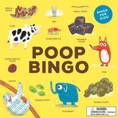 Poop Bingo: A Hilarious and Fascinating Educational Game for Kids! By Aidan Onn, Claudia Boldt (Illustrator) Cover Image