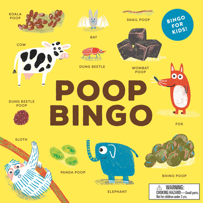 Poop Bingo: A Hilarious and Fascinating Educational Game for Kids! Cover Image