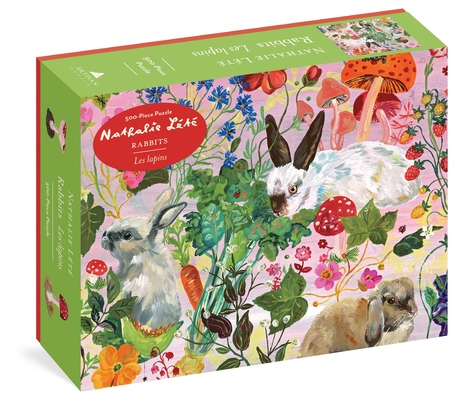 Nathalie Lété: Rabbits 500-Piece Puzzle (Artisan Puzzle) Cover Image