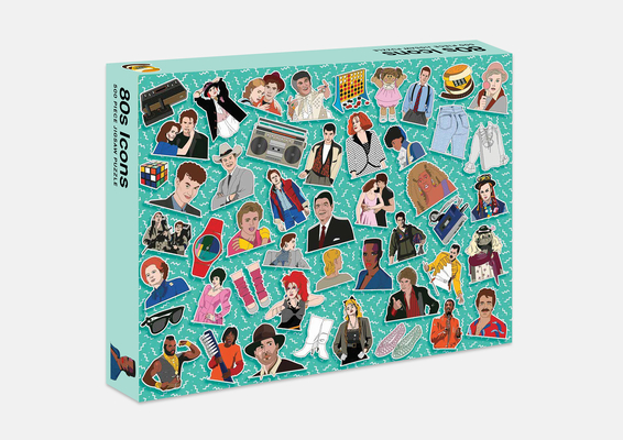 80s Icons: 500-Piece Jigsaw Puzzle Cover Image