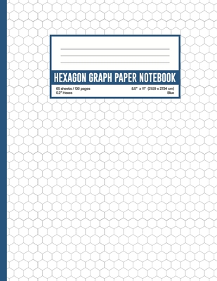 Hexagon Graph Paper Notebook 0.2