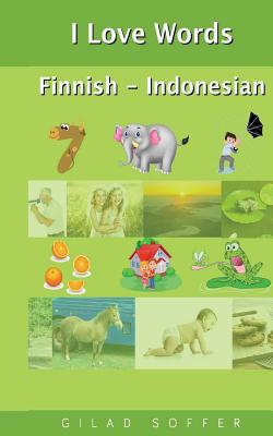 I Love Words Finnish - Indonesian Cover Image