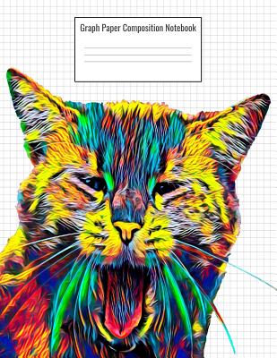 Graph Paper Composition Notebook: Quad Ruled 5 Squares Per Inch, 110 Pages, Cat Pet Cover, 8.5 X 11 Inches / 21.59 X 27.94 CM