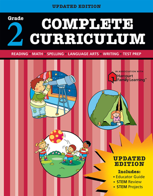 Complete Curriculum: Grade 2 (Flash Kids Harcourt Family Learning) Cover Image