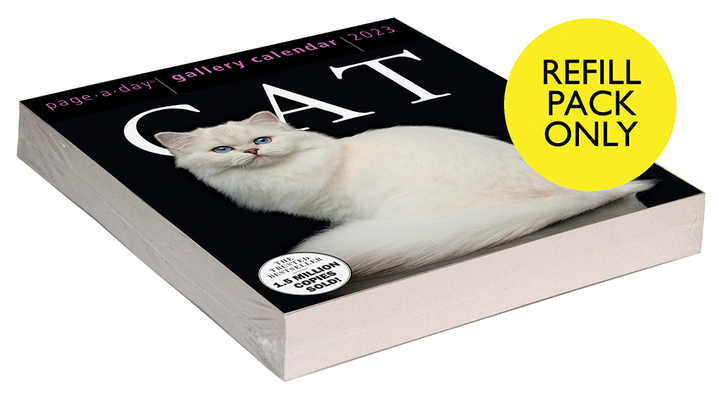 Cat Page-A-Day® Gallery Calendar Refill Pack 2023 (Calendar) | Russo's Books