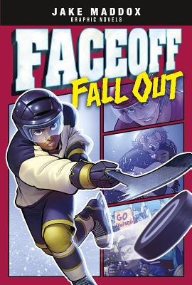 Faceoff Fall Out (Jake Maddox Graphic Novels) Cover Image