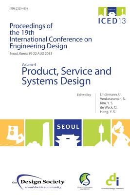 Proceedings of Iced13 Volume 4: Product, Service and Systems Design Cover Image