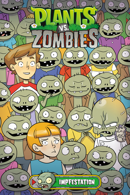 Plants vs. Zombies Volume 21: Impfestation By Paul Tobin, Cat Farris (Illustrator), Heather Breckel (Illustrator), Steve Dutro (Contributions by) Cover Image