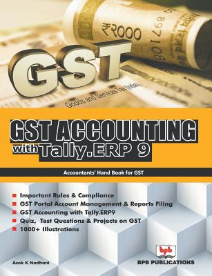 GST Accounting with Tally .ERP 9 Cover Image