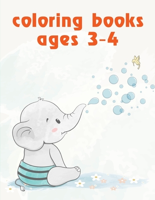 Coloring Books Ages 3-4: Cute Christmas Animals and Funny Activity for Kids Cover Image