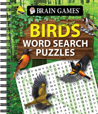 Brain Games - Birds Word Search Puzzles Cover Image