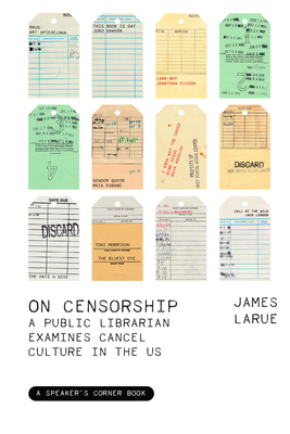 On Censorship: A Public Librarian Examines Cancel Culture in the US (Speaker's Corner)