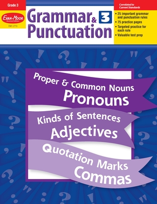Grammar & Punctuation, Grade 3 Teacher Resource By Evan-Moor Corporation Cover Image