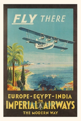 Vintage Journal Biplane Clipper, Imperial Airways By Found Image Press (Producer) Cover Image