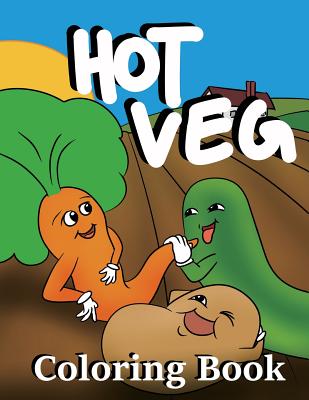 Hot Veg Coloring Book Cover Image