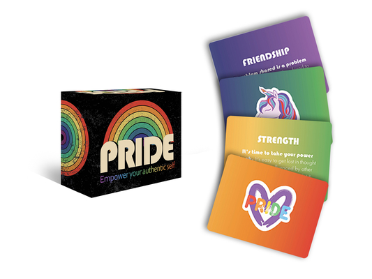 Pride: Empower Your Authentic Self: 40 full-color inspiration cards By Selina Moon, Daniel Poole Cover Image