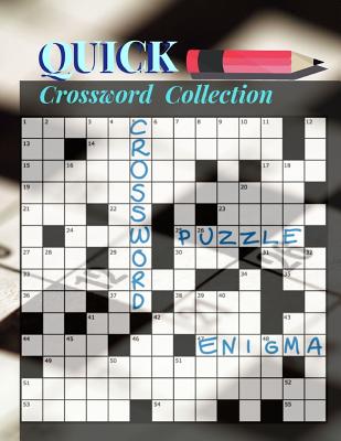 Quick Crossword Collection: Crossward Puzzles, Easy Puzzles and Brain Games Includes Word Searches Find the Differences For All Ages! Cover Image