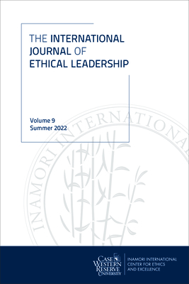 International Journal of Ethical Leadership, Vol. 9 Cover Image