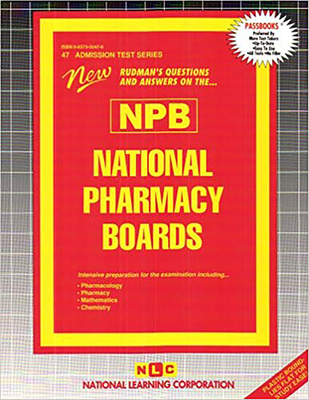 National Pharmacy Boards (NPB) (Admission Test Series #47) By National Learning Corporation Cover Image