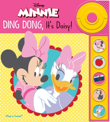 Disney Minnie: Ding Dong, It's Daisy! Sound Book [With Battery] Cover Image