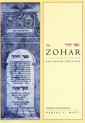 The Zohar: Pritzker Edition, Volume One By Daniel C. Matt (Translator) Cover Image