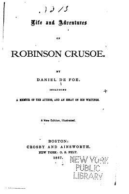 Life and Adventures of Robinson Crusoe Cover Image