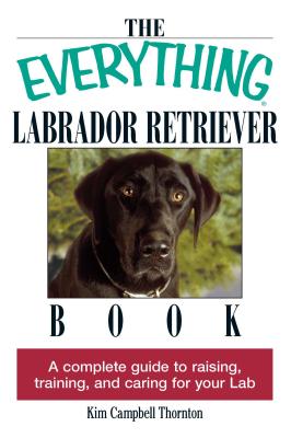 The Everything Labrador Retriever Book: A Complete Guide to Raising, Training, and Caring for Your Lab (Everything® Series) Cover Image