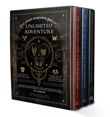 The Game Master's Box of Unlimited Adventure: Thousands of unforgettable maps, tables, story hooks, NPCs, traps, puzzles and dungeon chambers to create 5th edition RPG adventures on demand (The Game Master Series)
