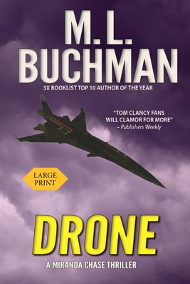 Drone: an NTSB / Military technothriller - Large Print (Miranda Chase #1)
