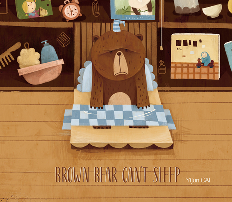 Brown Bear Can't Sleep Cover Image