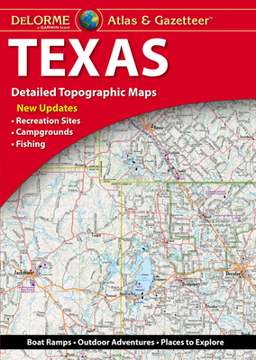 Delorme Atlas & Gazetteer: Texas By Rand McNally Cover Image
